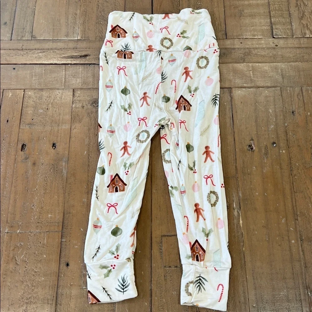 Lou Lou & co buddy holiday pajamas 12-24 months gingerbread Christmas 2 piece